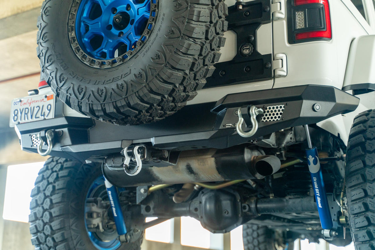 DV8 Offroad Jeep Wrangler Jl Mto Series Rear Bumper W/ Optional Tire Carrier - RBJL-13