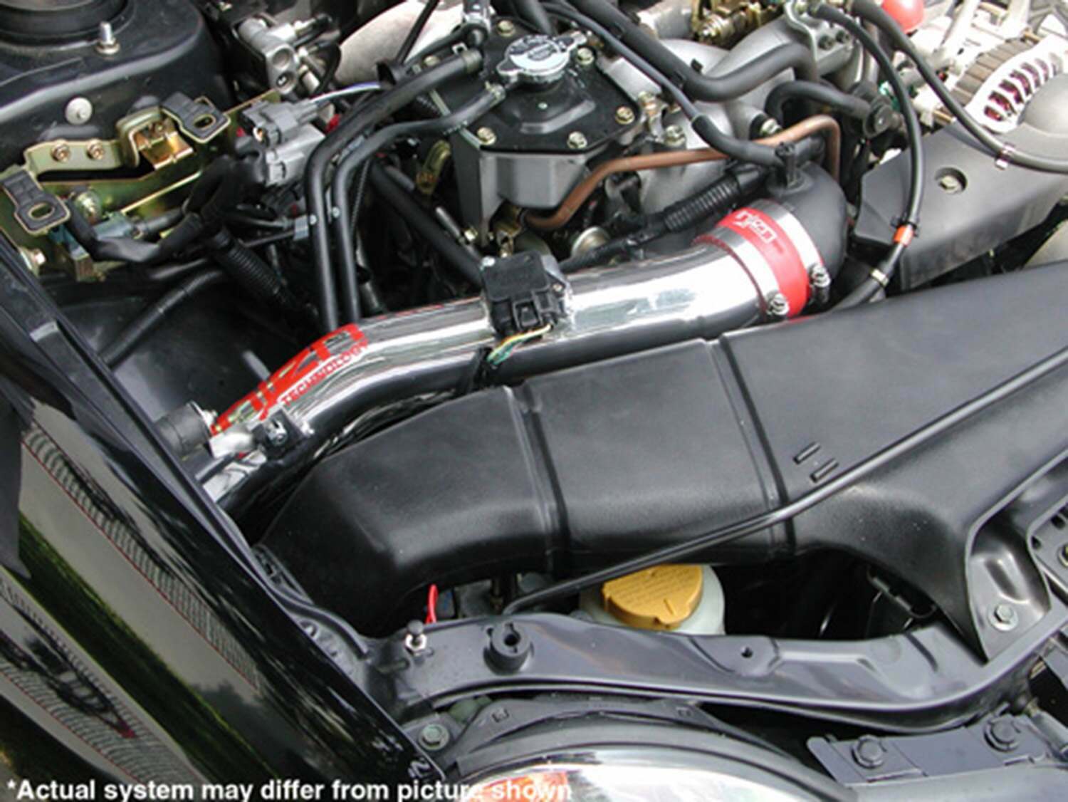Injen RD cold air intake system with SuperNano-Web Dry Air filter   (2002-2007 Impreza WRX, Impreza WRX STI 2.0L Turbo, 2.5L Turbo) - RD1200BLK