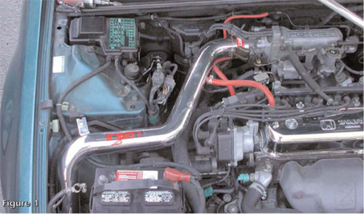 Injen RD cold air intake system with SuperNano-Web Dry Air filter   (1990-1993 Accord 2.2L) - RD1600BLK