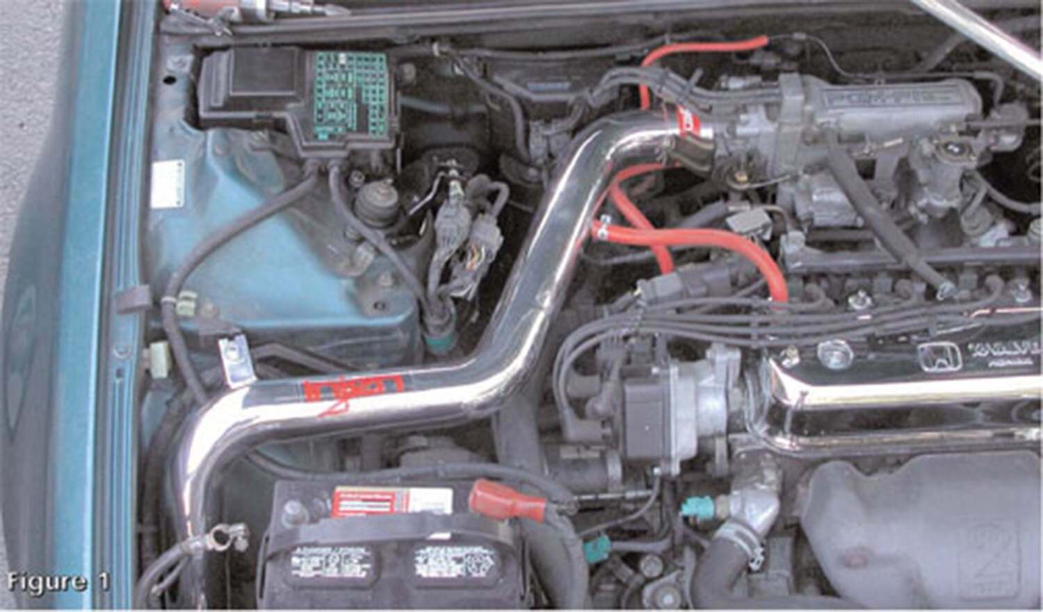 Injen RD cold air intake system with SuperNano-Web Dry Air filter   (1990-1993 Accord 2.2L) - RD1600P
