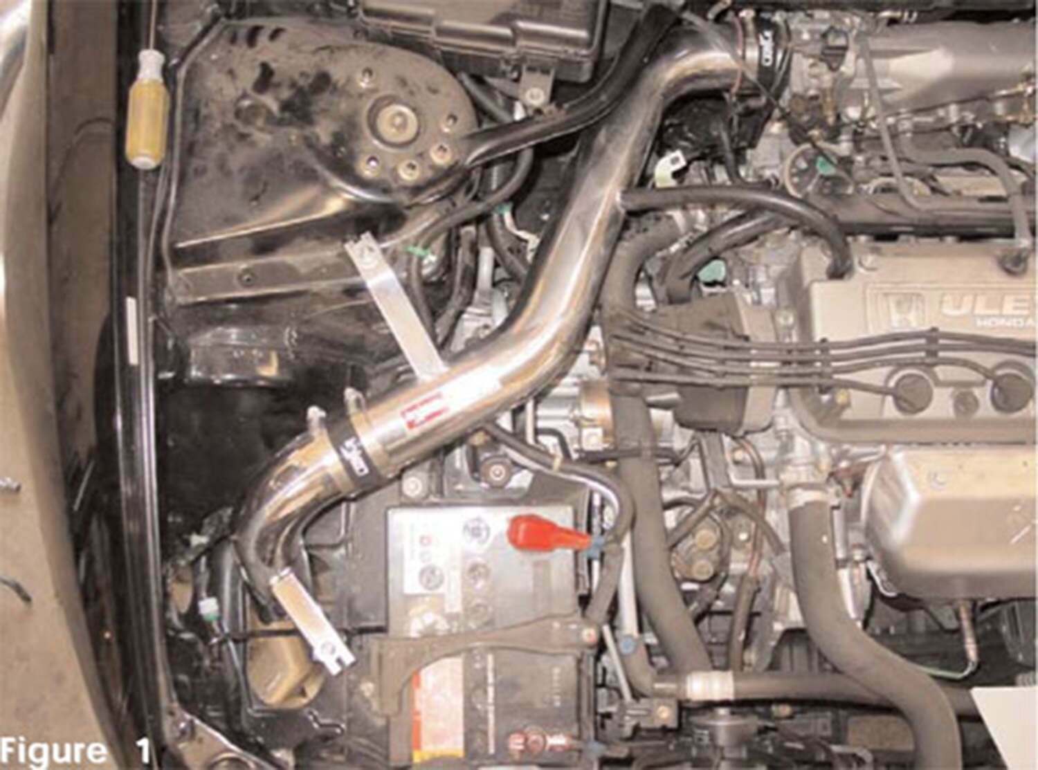 Injen RD cold air intake system with SuperNano-Web Dry Air filter   (1998-2002 Accord 2.3L) - RD1670BLK