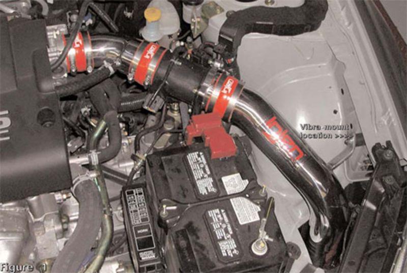 Injen RD cold air intake system with SuperNano-Web Dry Air filter   (2002-2006 Altima 2.5L) - RD1975P