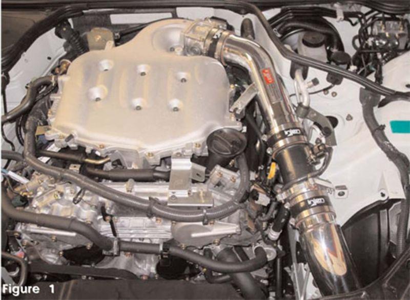 Injen RD cold air intake system with SuperNano-Web Dry Air filter   (2003-2006 G35 Sedan 3.5L) - RD1992P
