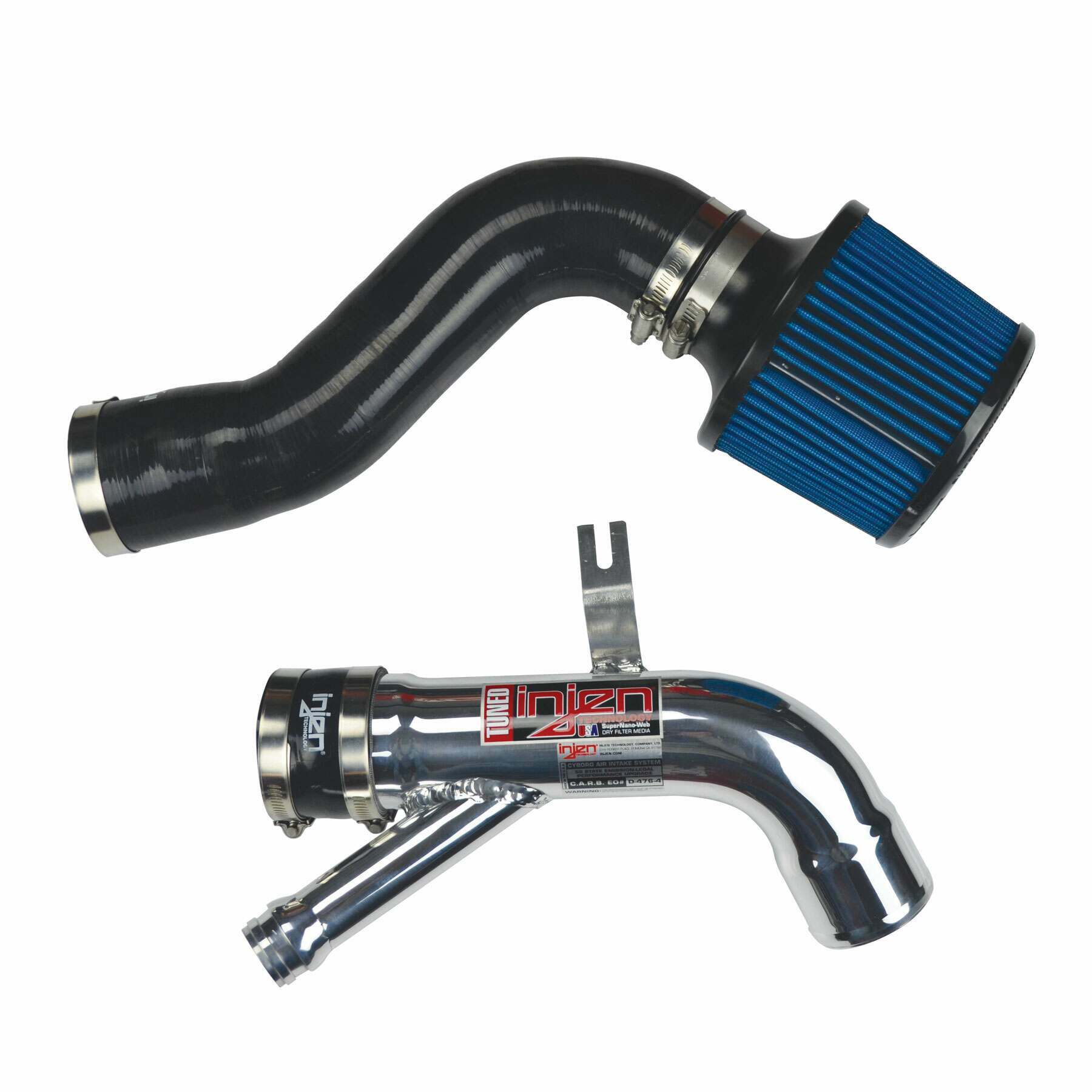 Injen RD cold air intake system with SuperNano-Web Dry Air filter   (1999-2006 TT 1.8L Turbo) - RD3025P