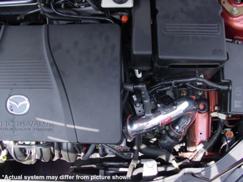 Injen RD cold air intake system with SuperNano-Web Dry Air filter   (2004-2009 Mazda 3 2.0L, 2.3L) - RD6061BLK