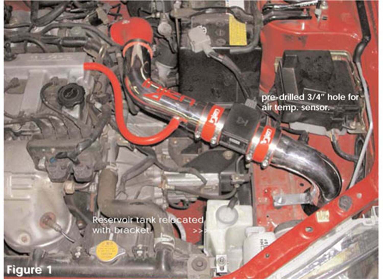 Injen RD cold air intake system with SuperNano-Web Dry Air filter   (1999-2000 Protégé 1.8L) - RD6065P