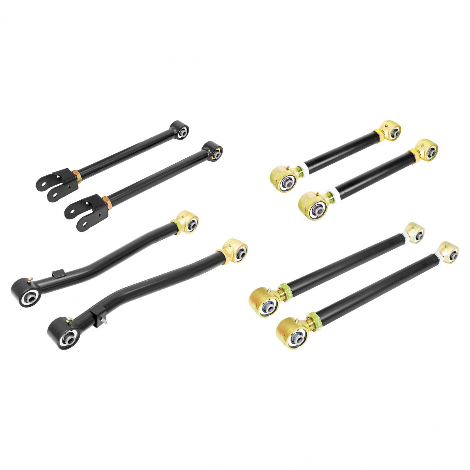 RockJock 4x4 Gladiator Johnny Joint Adjustable Control Arm Set For 20-Pres Jeep Gladiator JT - RJ-150000-101