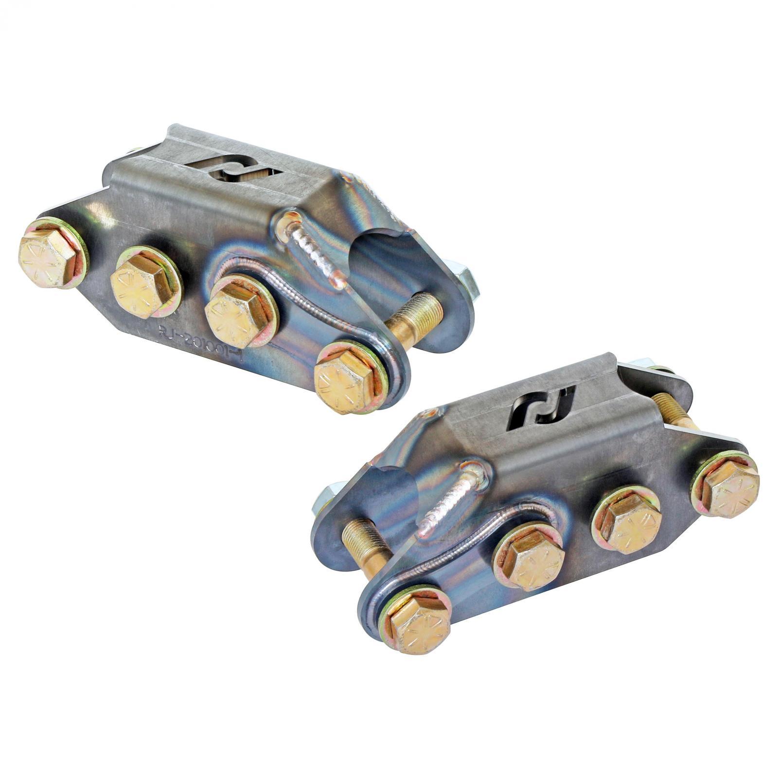 RockJock 4x4 Antirock Double Sheer End Link Bracket Kit for PreRunner Arms Chromoly w/ Hardware - RJ-201001-101
