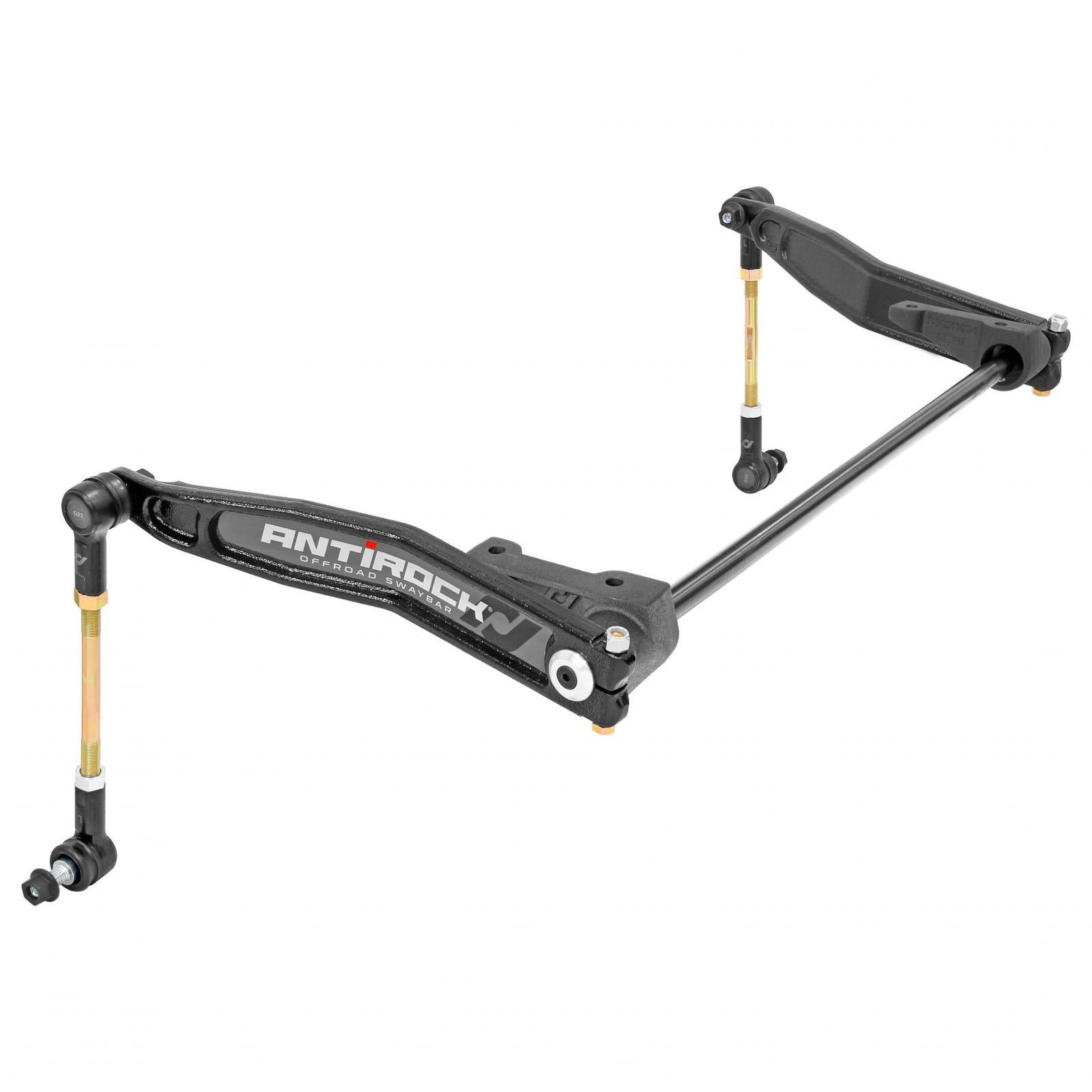 RockJock 4x4 Antirock Sway Bar Kit JK Front Forged Arms Forged Brackets (Heavy) 1 Inch Bar - RJ-236100-101
