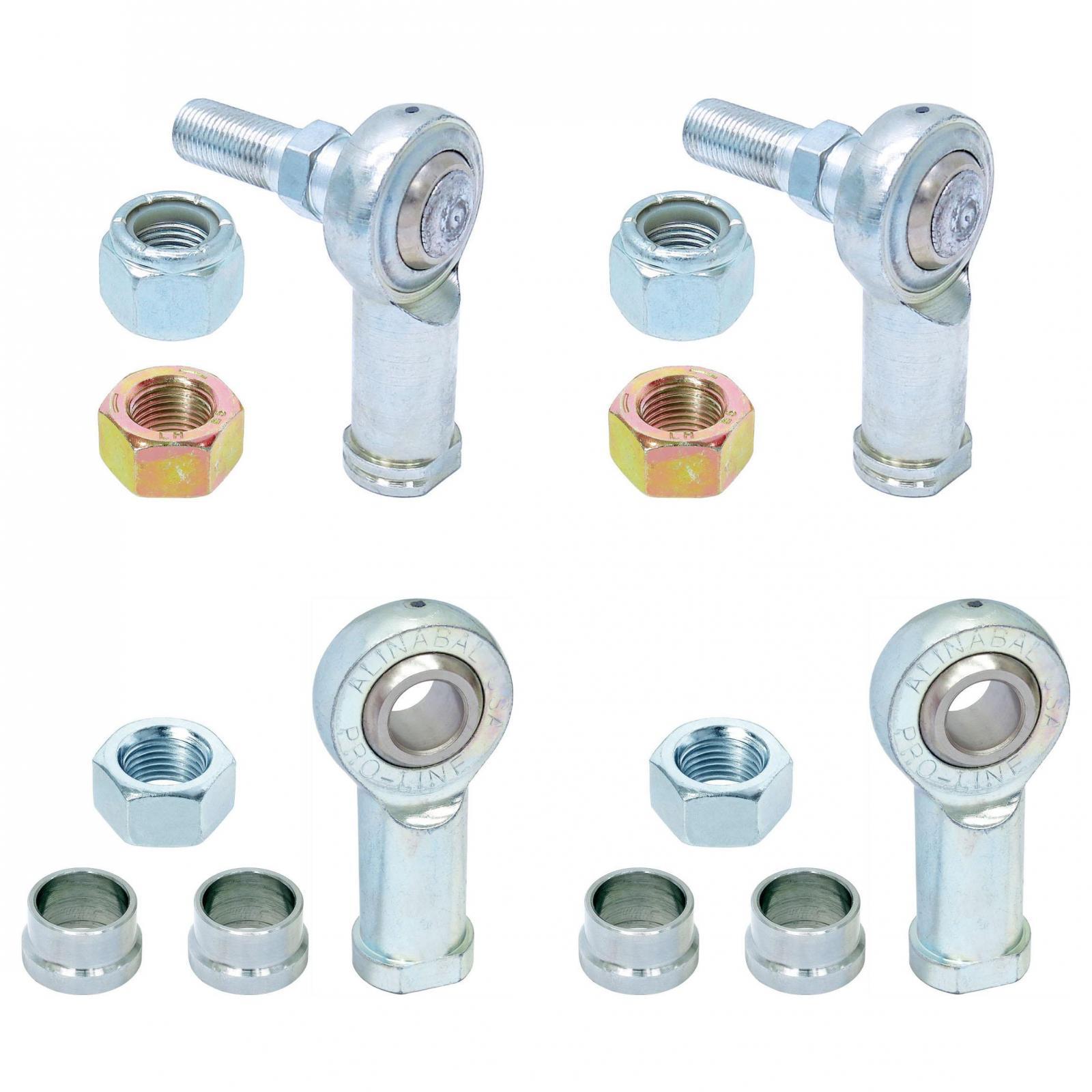 RockJock 4x4 Adjustable Sway Bar End Link Rod End Pack for JT Rear Heim Style - RJ-253202-101