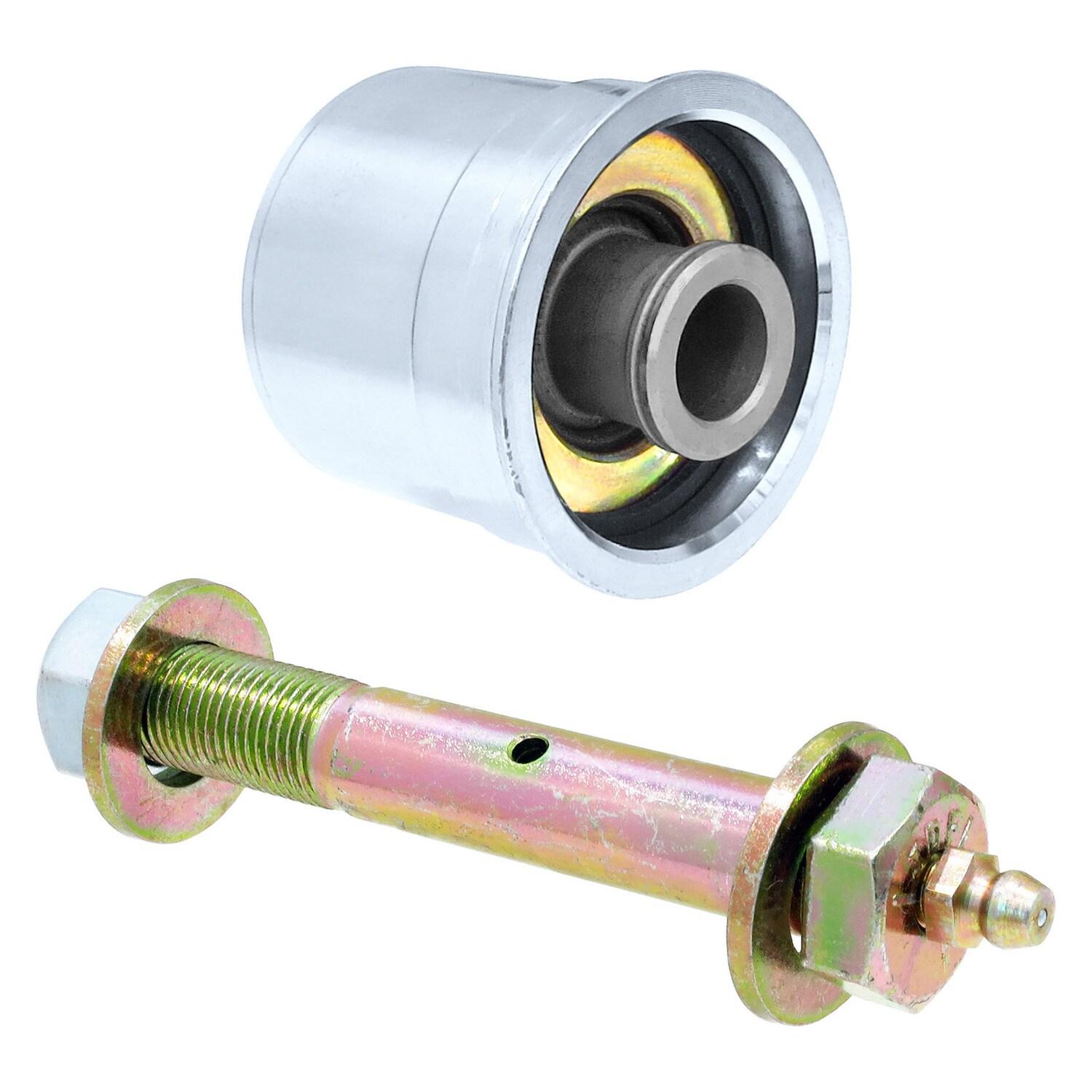 RockJock 4x4 Johnny Joint Rod End 2 Inch Machined Press-In 2 Inch X .500 Inch Ball Internally Greased Incl. Greasable Bolt Fits JL/JT Front End Housing (All Factory Axle Housings) - RJ-301000-101