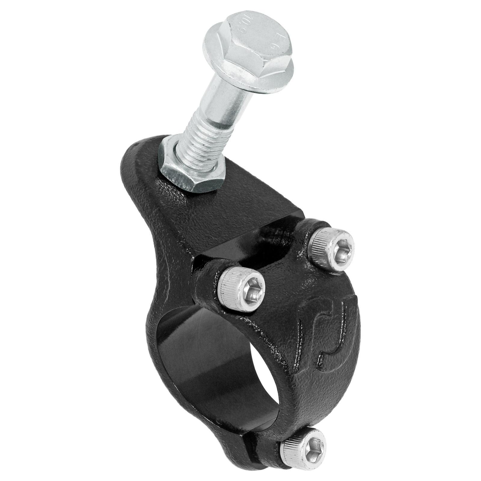 RockJock 4x4 CurrectLync Steering Stabilizer Shock Tie Rod Clamp Kit Forged Chromoly Jeep JL/JT/JK - RJ-401001-101