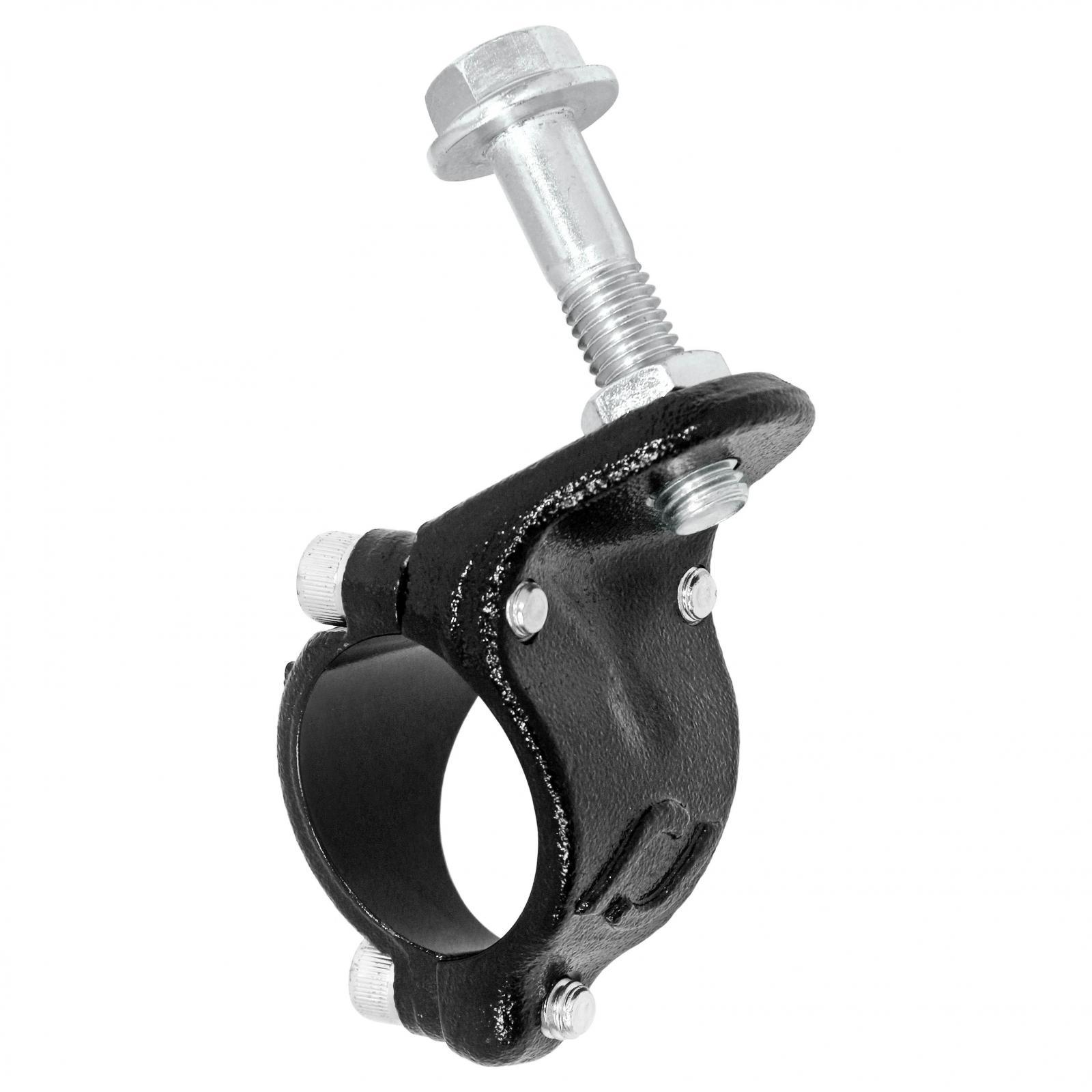 RockJock 4x4 CurrectLync Steering Stabilizer Shock Tie Rod Clamp Kit Forged Chromoly Jeep JL/JT/JK - RJ-401001-101