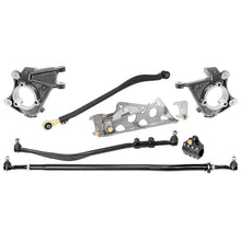 RockJock 4x4 CurrectLync Wrangler JK High Steer Kit For Ram Assist. Incl. Knuckles Drag Link Tie Rod Jeep JL/JT Trac Bar Trac Bar Reloc/Ram Mount Tie Rod Clamp - RJ-430000-101