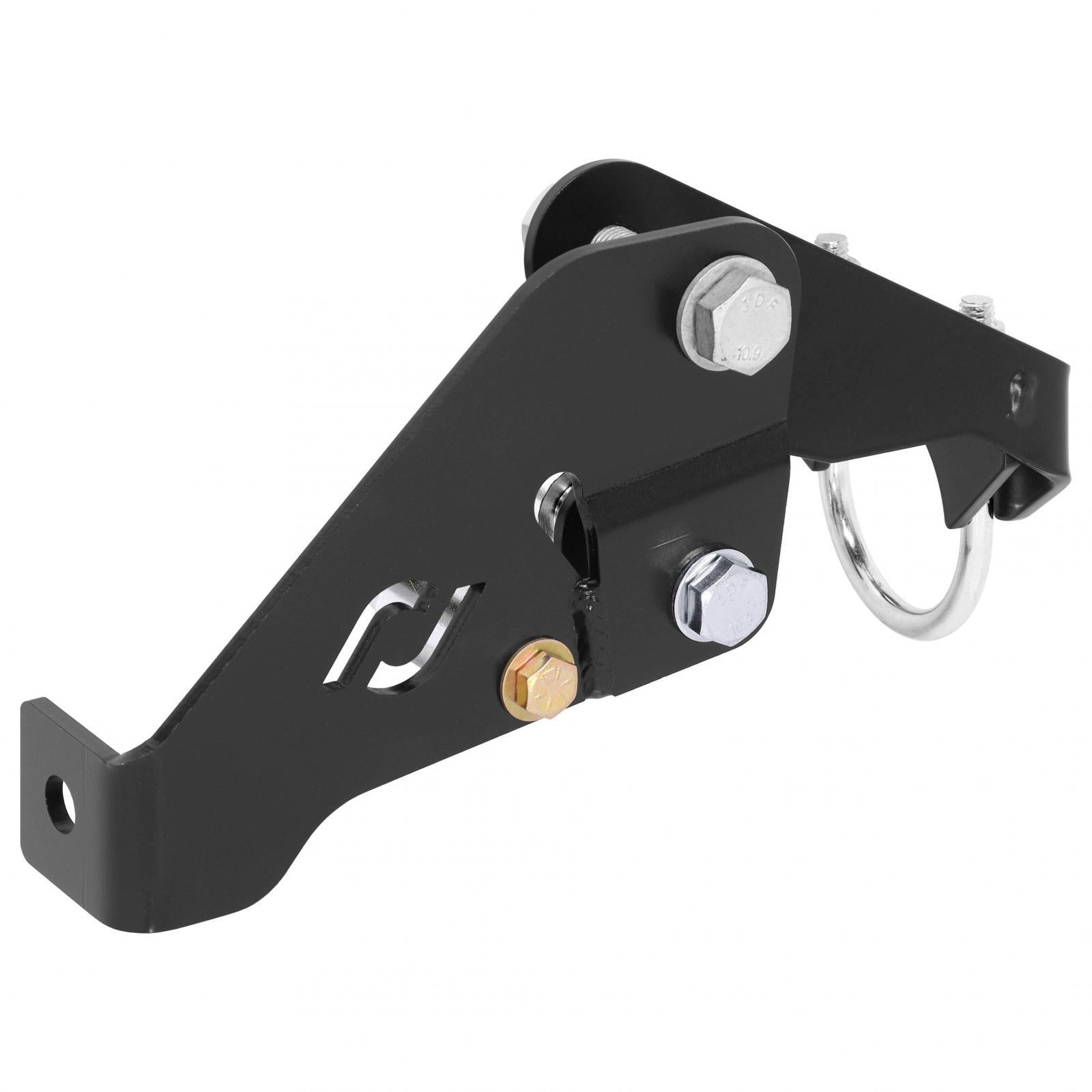 RockJock 4x4 CurrectLync Wrangler JK High Steer Front Trac Bar Relocation And Steering Stabilizer Shock Mount Axle Bracket - RJ-431110-103