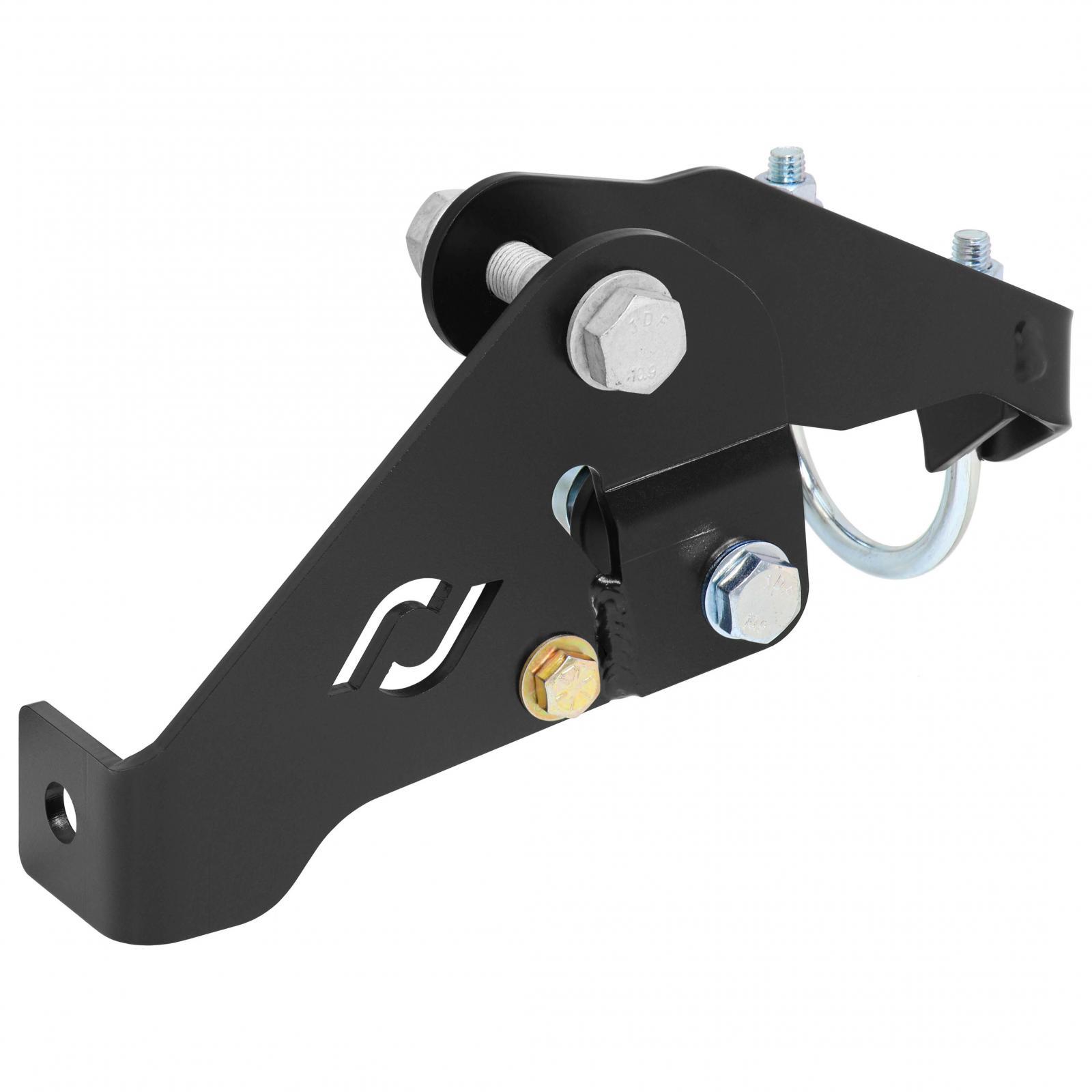 RockJock 4x4 CurrectLync Wrangler JK High Steer Front Trac Bar Relocation And Steering Stabilizer Shock Mount Axle Bracket For Use With Jeep JL/JT Trac Bar - RJ-431111-103
