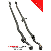 RockJock 4x4 CurrectLync Wrangler JK Tie Rod Bolts-On In High Steer Applications Only 1.65 Inch Dia. Tube Construction Forged Tie Rod Ends Incl. Jam Nuts And Adjusters - RJ-432103-101