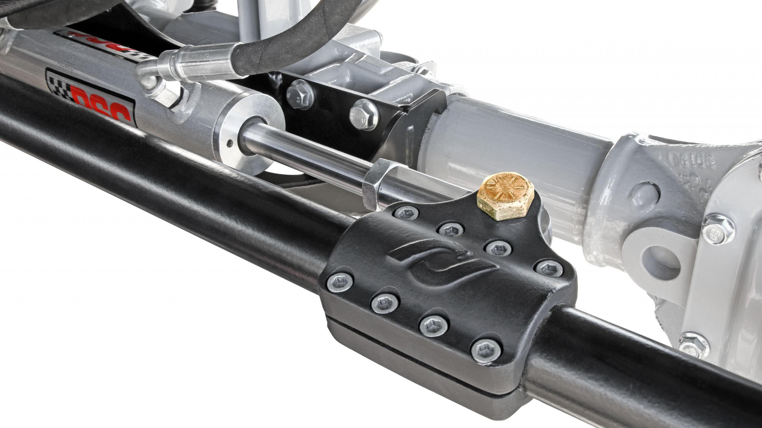 RockJock 4x4 CurrectLync Jeep JL/JT High Steer Kit For Ram Assist And Non-Rubicon Axle. Incl. Knuckles Drag Link Tie Rod Trac Bar Reloc/Ram Mount Axle Bracket Ram Assist Tie Rod Clamp - RJ-440000-103