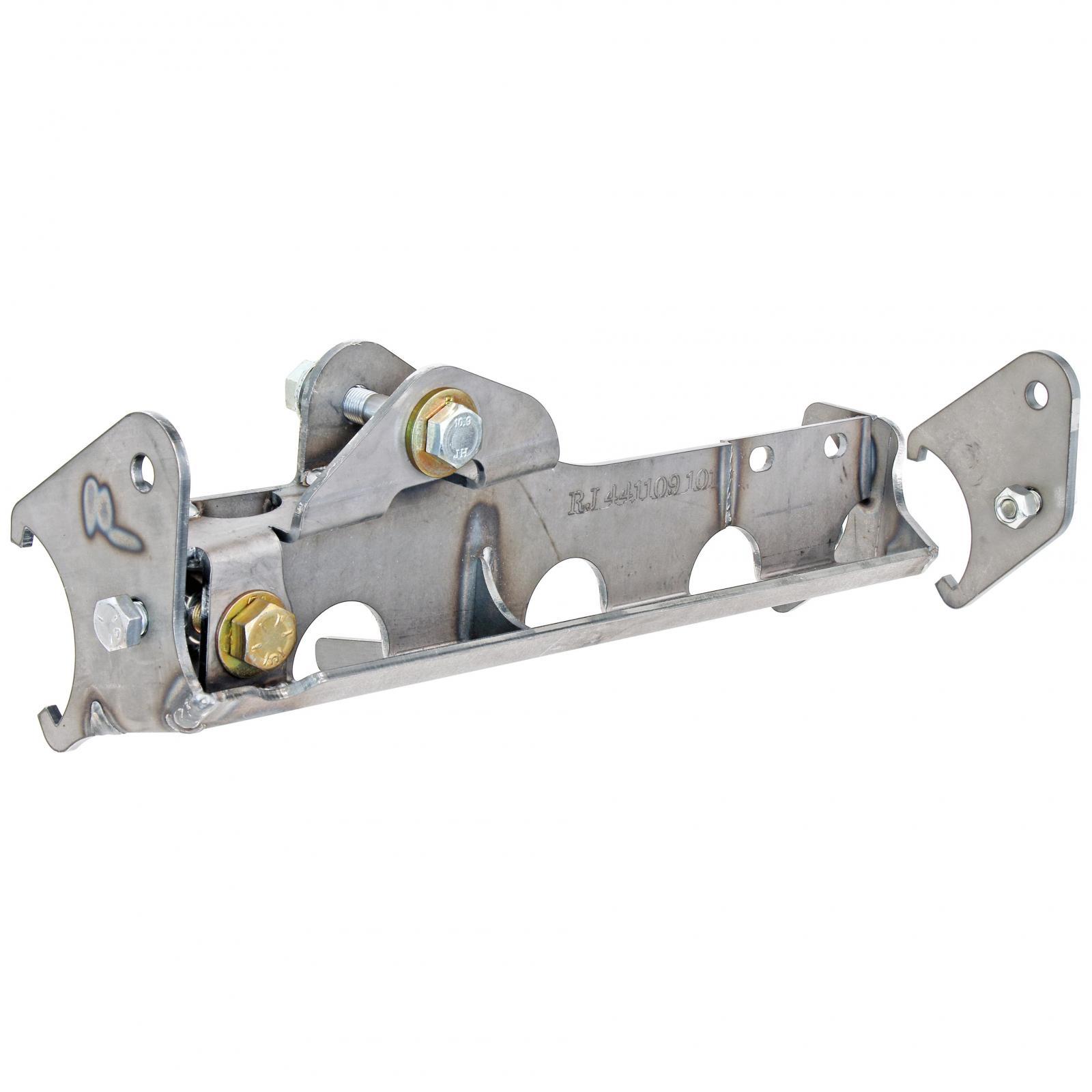 RockJock 4x4 Currectlync JL/JT High Steer Front Trac Bar Relocation and Ram Assist Steering Mount Axle Bracket - RJ-441109-103