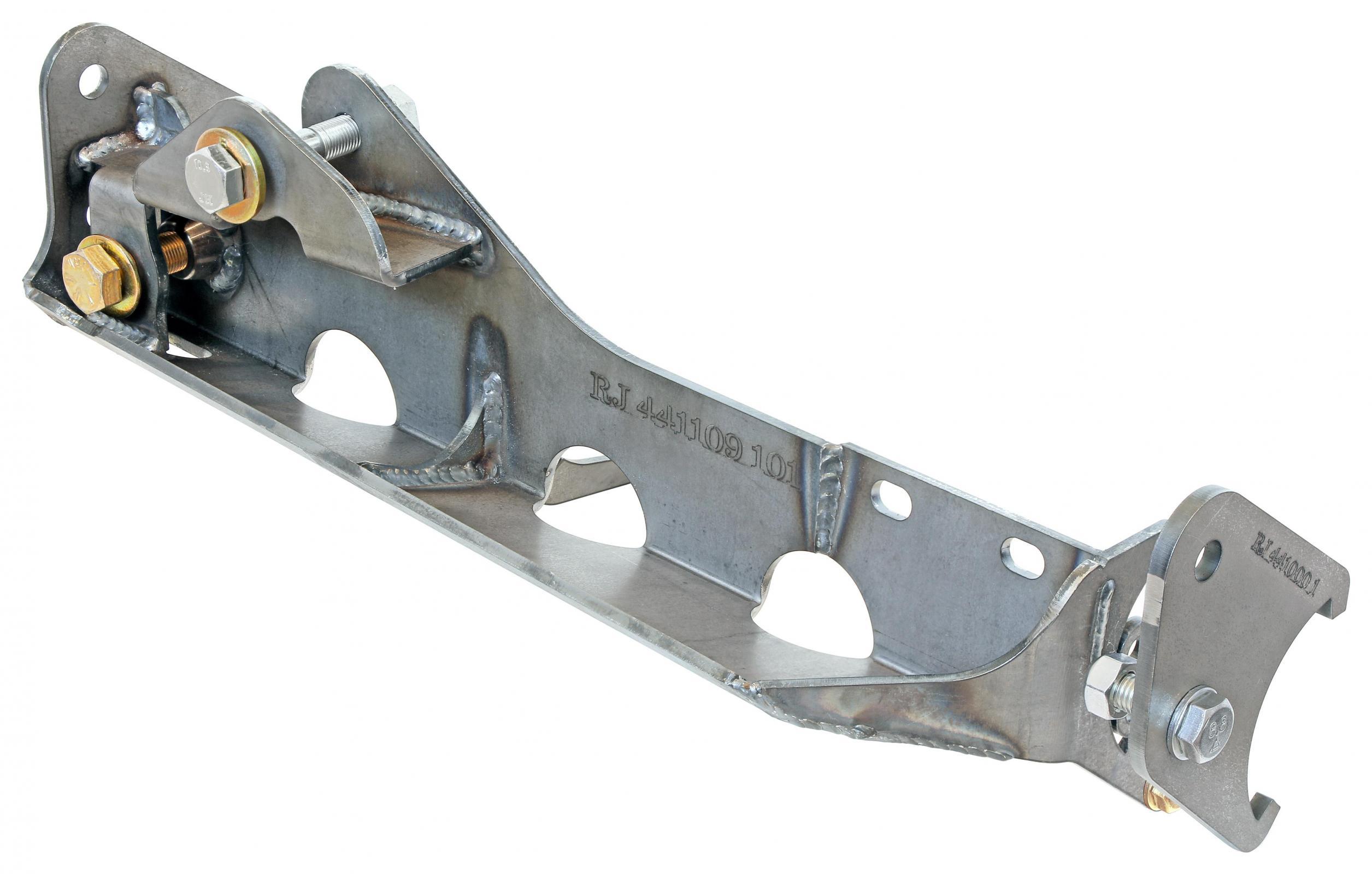 RockJock 4x4 Currectlync JL/JT High Steer Front Trac Bar Relocation and Ram Assist Steering Mount Axle Bracket - RJ-441109-103