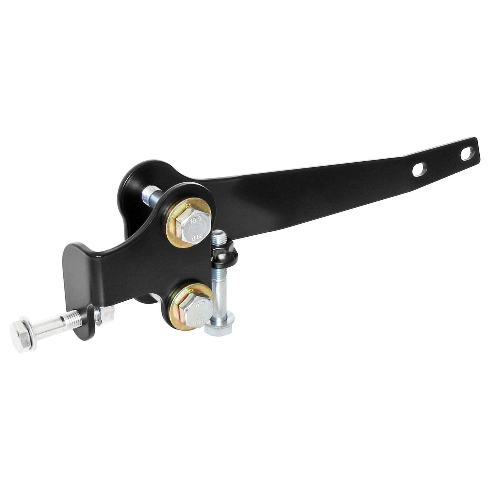 RockJock 4x4 Currectlync JL/JT High Steer Front Trac Bar Relocation and Steering Stabilizer Shock Mount Axle Bracket - RJ-441110-101