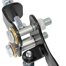 RockJock 4x4 Currectlync JL/JT High Steer Front Trac Bar Relocation and Steering Stabilizer Shock Mount Axle Bracket - RJ-441110-101