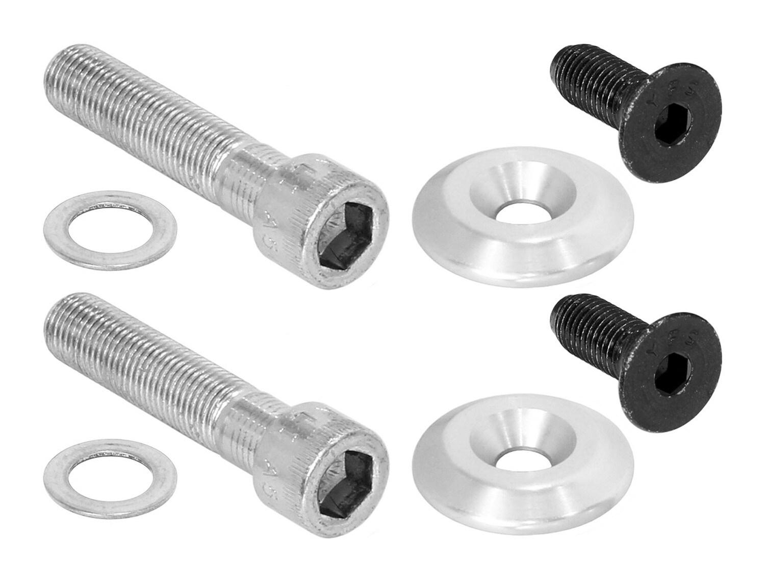 RockJock 4x4 Antirock Sway Bar Arm Hardware Pack (JT Rear Forged Arms only) - RJ-520201-101