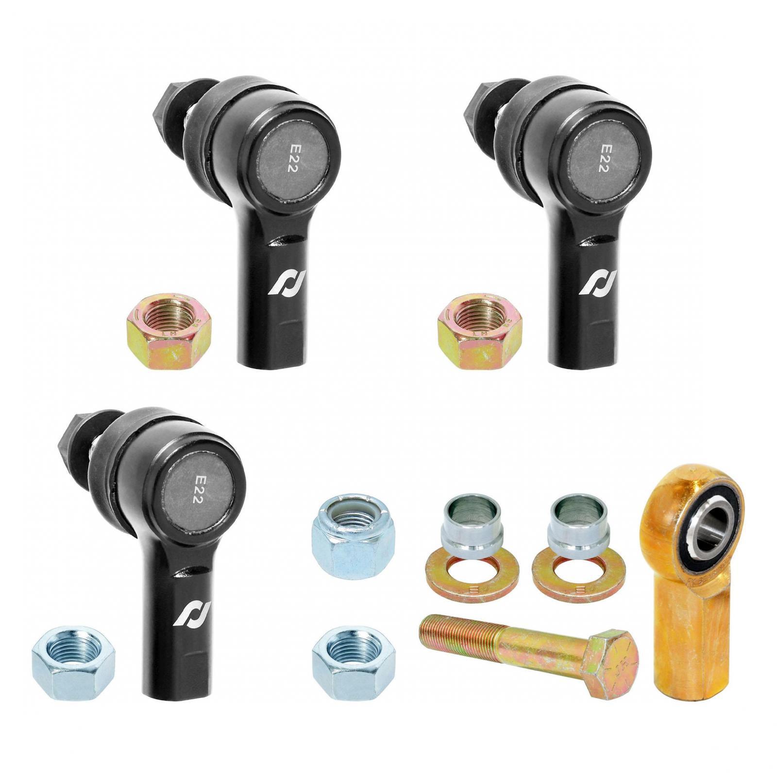 RockJock 4x4 Adjustable Sway Bar End Link Rod End Pack for JL/JT Front Sealed Style - RJ-527001-101