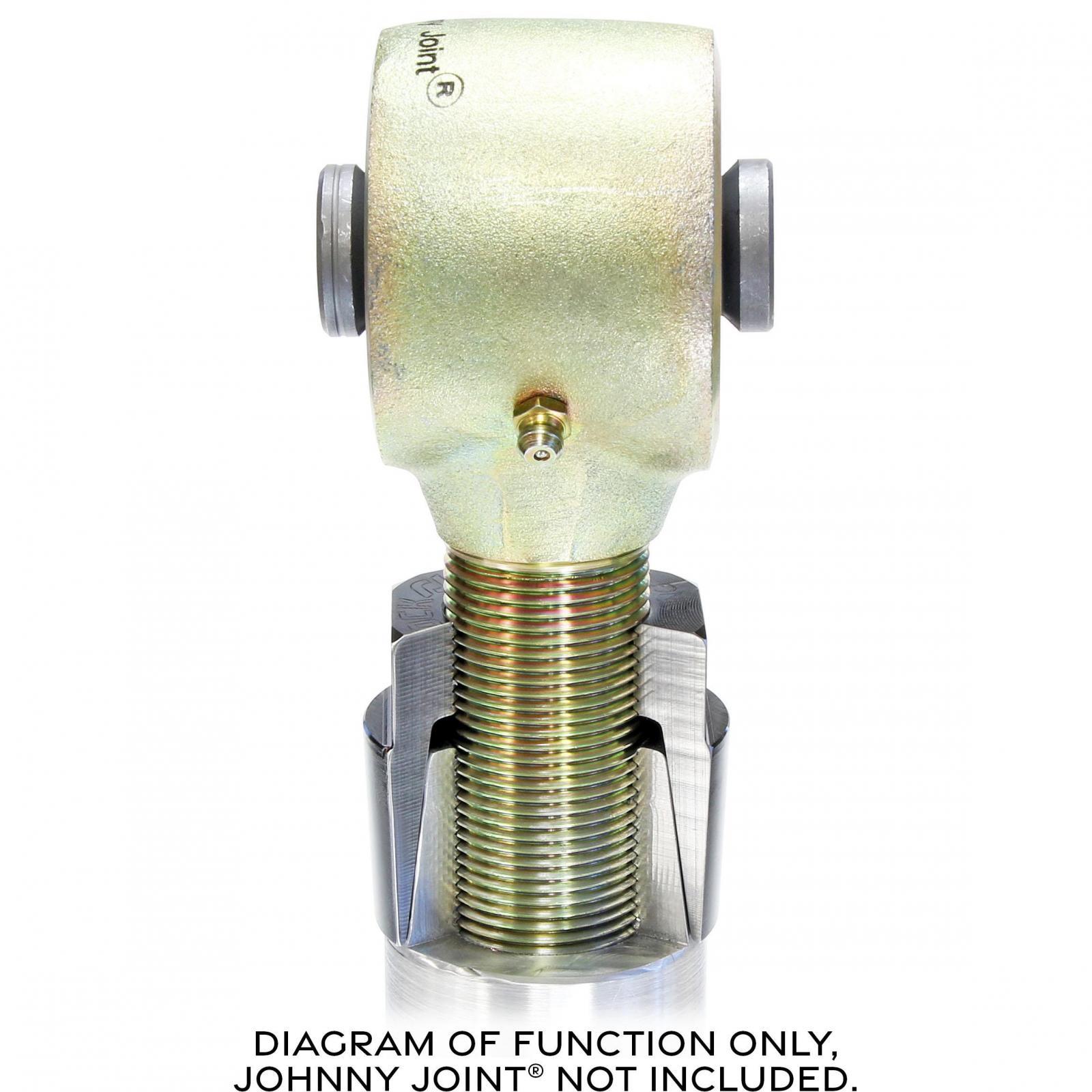 RockJock 4x4 RockNut Kit (Nut and Bung) 1 1/4 Inch LH Thread - RJ-576200-102