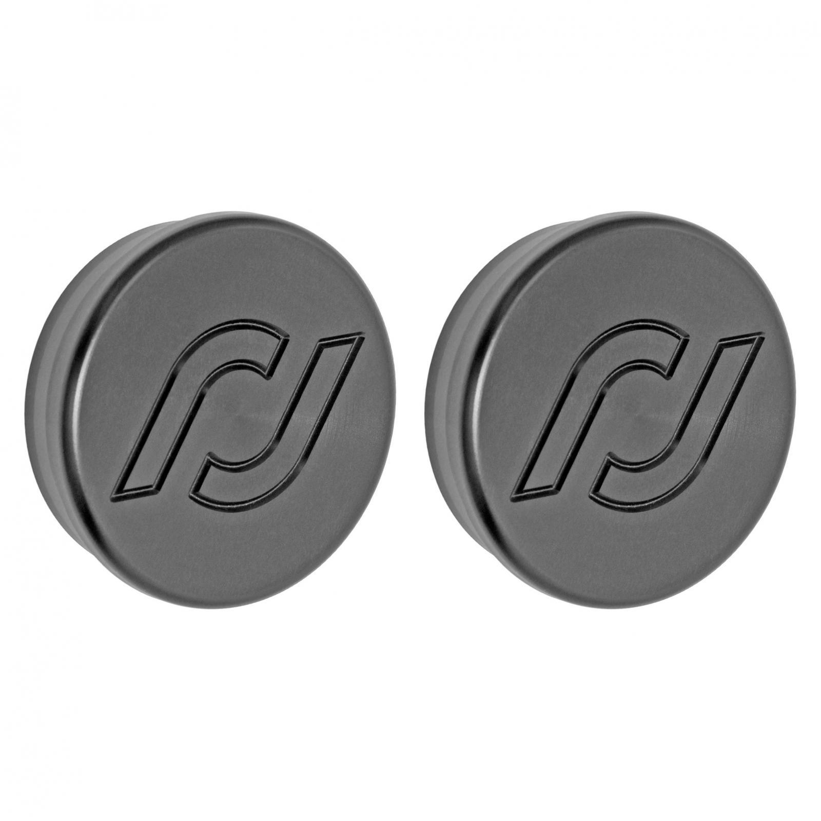 RockJock 4x4 Frame Tube Plugs for JL/JT Frame Front CNC Machined Black Delrin - RJ-600000-101
