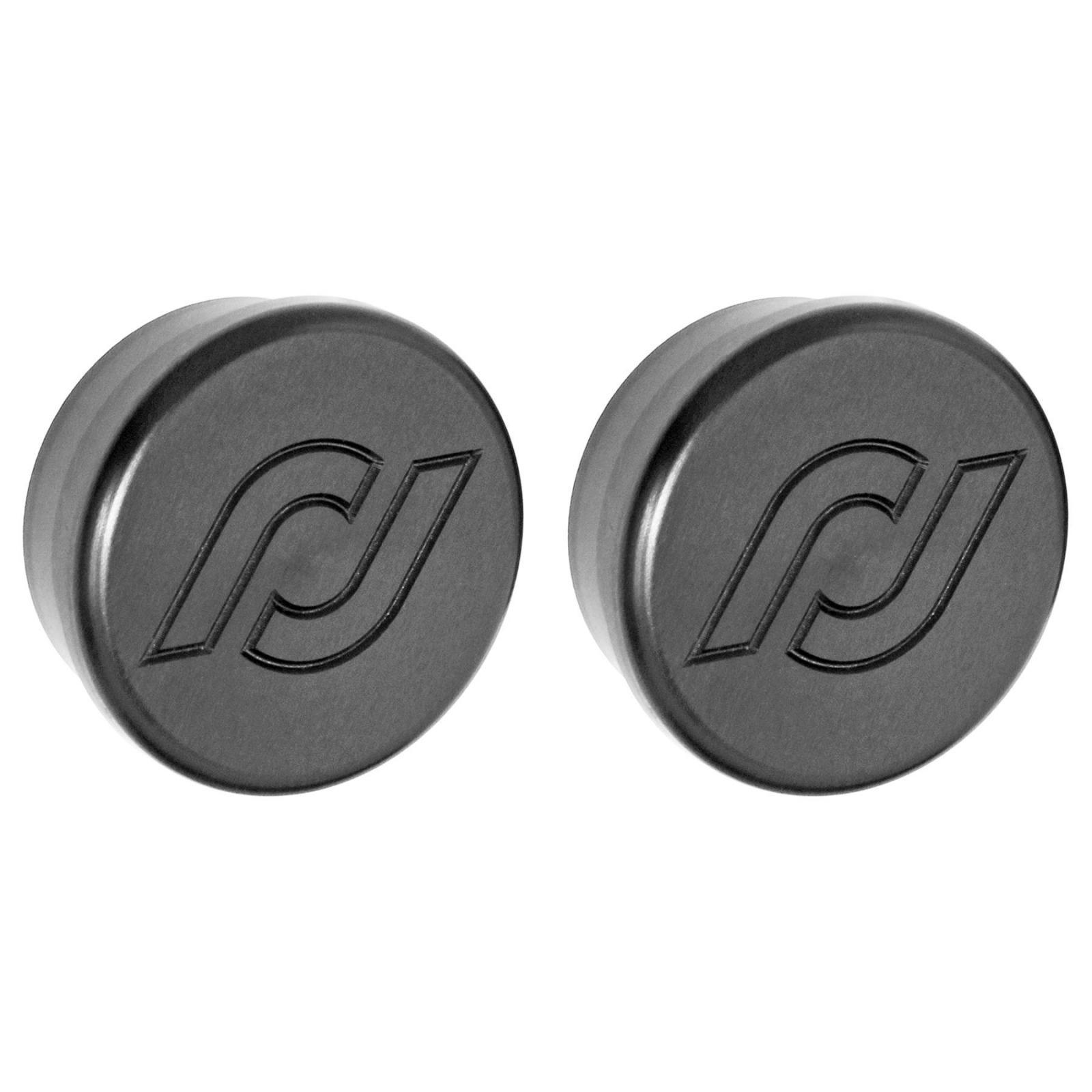 RockJock 4x4 Frame Tube Plugs for JK Frame Front CNC Machined Black Delrin - RJ-600001-101