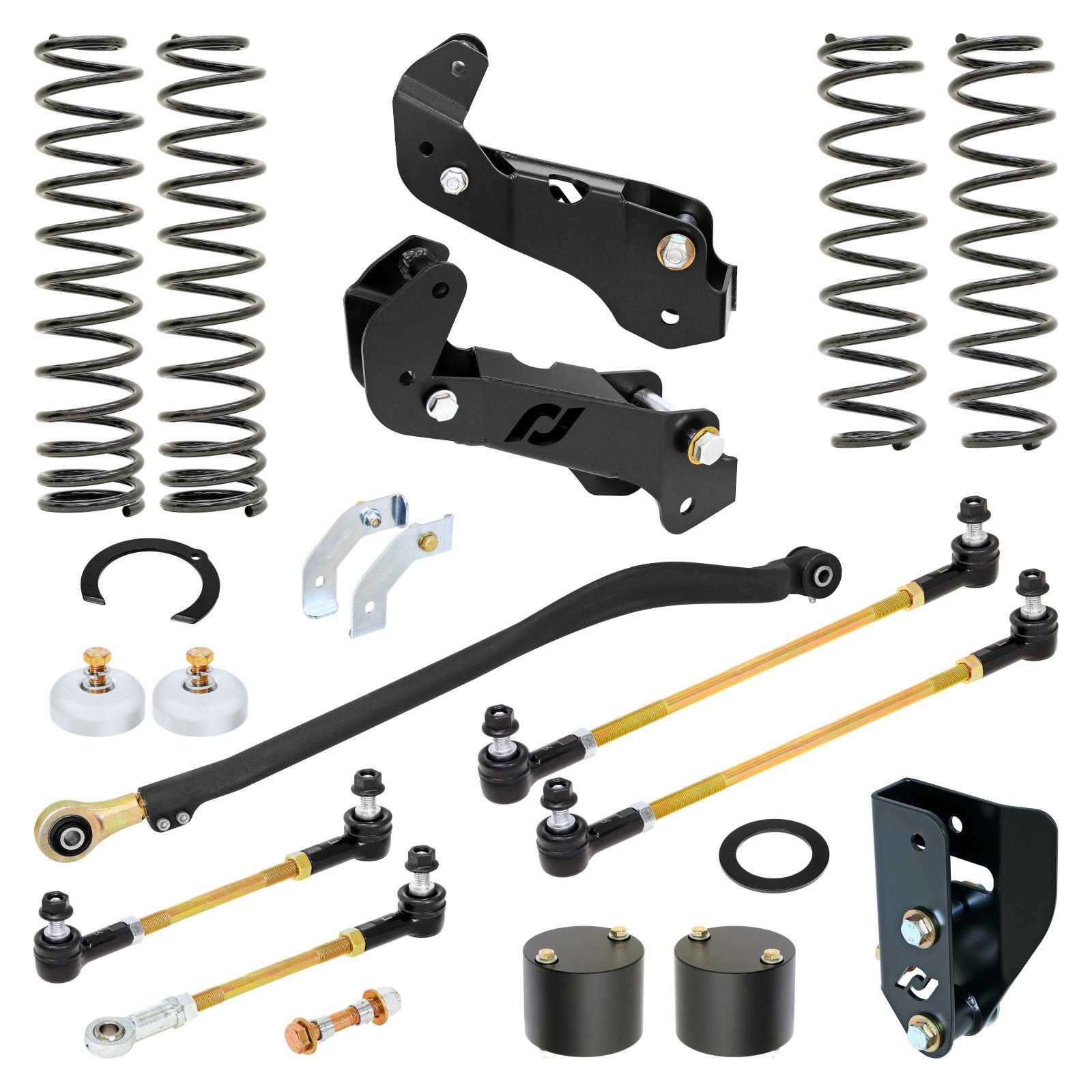 RockJock 4x4 Driver Lift Kit for JL Wrangler w/ 392 Hemi 3.5 Inch lift RockJock 4X4 - RJ-JL3920-103