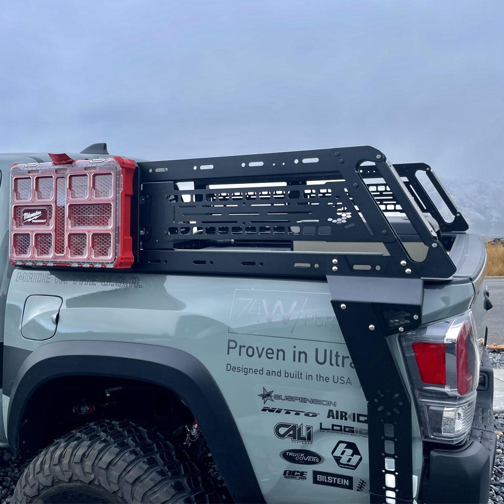 Rock Slide Engineering 2015-2022 Toyota Tacoma Short Bed Overland Rack (2015-2022 Tacoma) - RK-100-TAC3