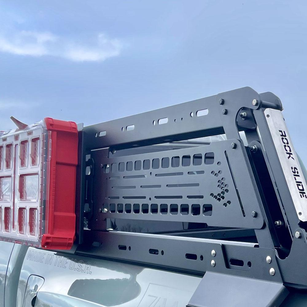 Rock Slide Engineering Overland Rack - Fixed Sides (2015-2023 Tacoma, Gladiator) - RK-101
