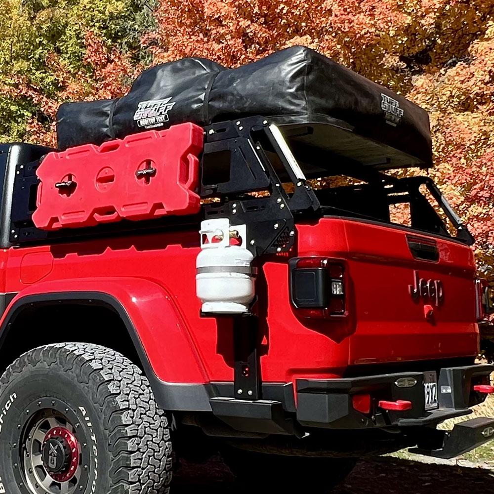 Rock Slide Engineering Overland Rack Deluxe Edition For 20-25 Jeep Gladiator. (2020-2023 Gladiator) - RK-200-JT1