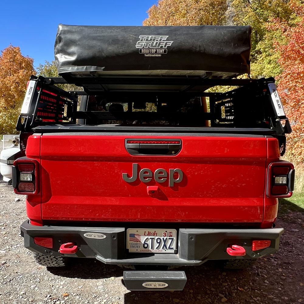 Rock Slide Engineering Overland Rack Deluxe Edition For 20-25 Jeep Gladiator. (2020-2023 Gladiator) - RK-200-JT1