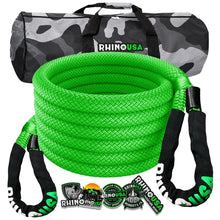 Rhino USA Rhino Usa Kinetic Energy Recovery Rope (1" X 30') Green - KROPE-1X30-GRN