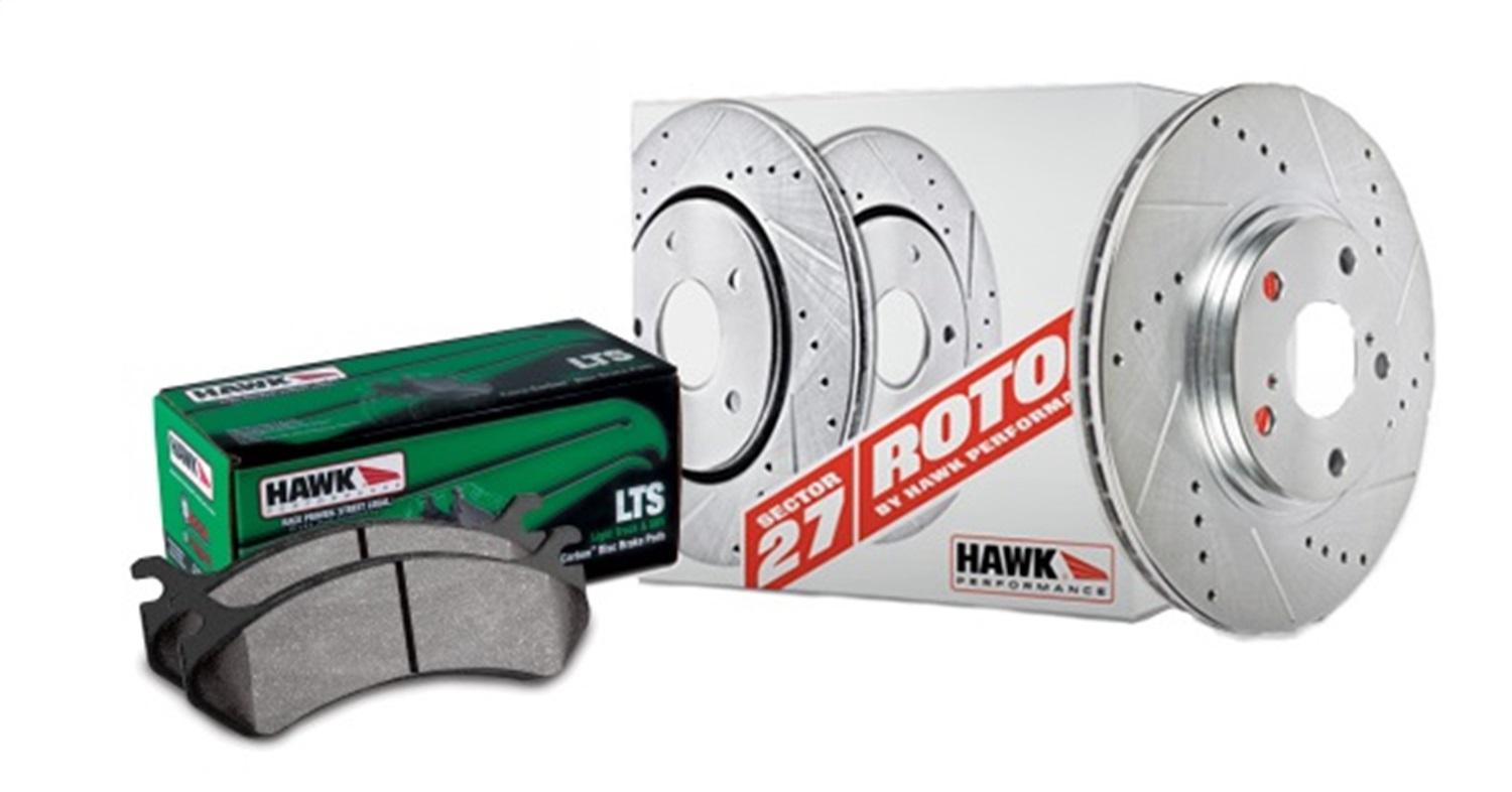 Hawk Sector 27 Brake Kits (2004-2008 TL, TL Base, TL Type-S) - HK5359.572Y