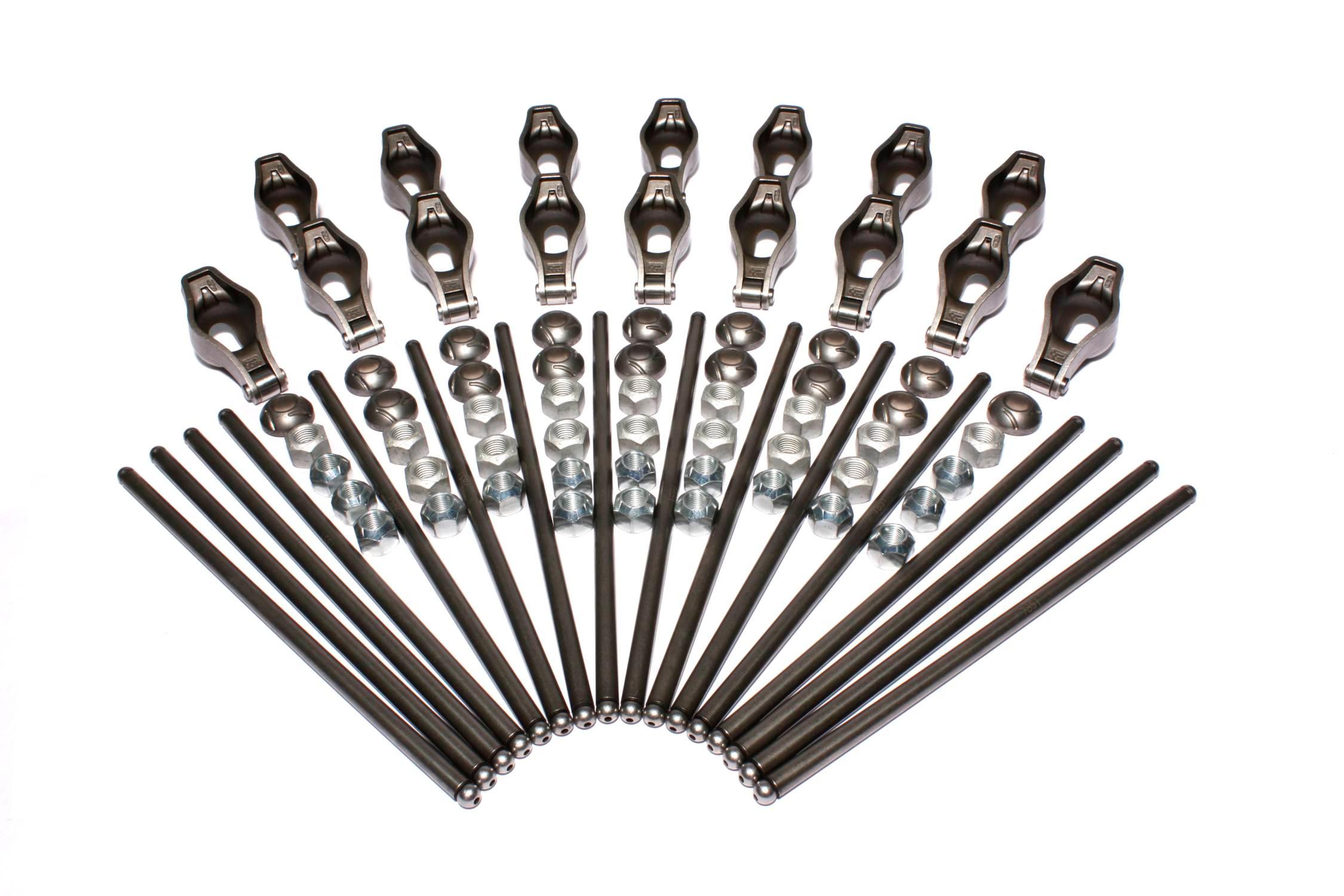 Comp Cams Magnum 1.65 Rocker Arm and HE Pushrod Kit for Pontiac 326-455 V8 - RP1452-16