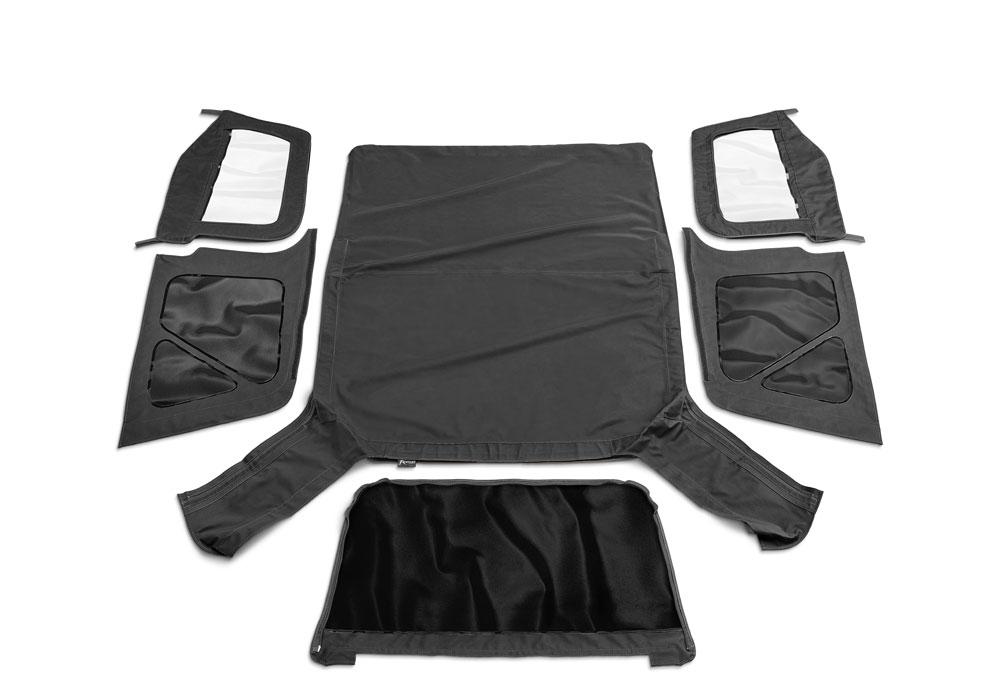 Rampage Oem Replacement For Soft Upper Doors (1997-2006 Jeep Wrangler) - 99535