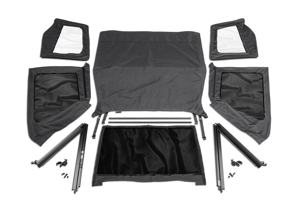 Rampage Frameless Soft Top Kit (1992-1995 Wrangler) - 109435