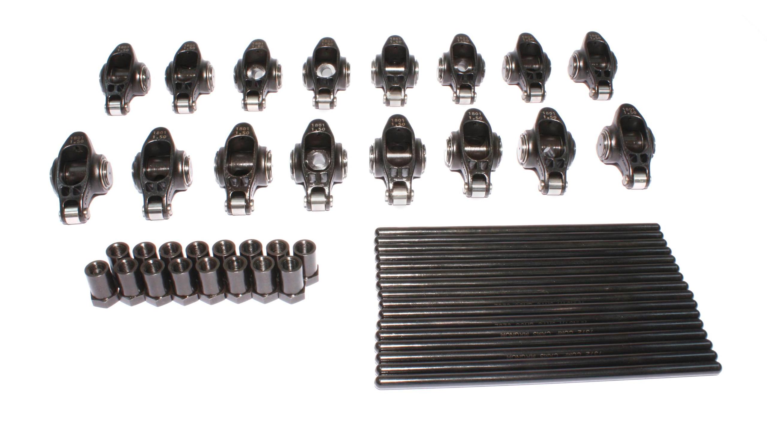 Comp Cams Ultra Pro Magnum XD 1.5 Rocker and Magnum Pushrod Kit for Chevrolet 262-400 SBC - RPM1801-16