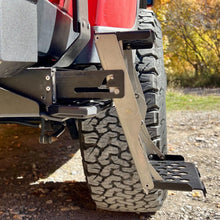 Rock Slide Engineering R-STEP 9 Inch Wide For 2020-2023 Jeep Gladiator Bed Step Attachment Brackets Passenger Side Behind Rear GAS MOTOR Tire (2020-2023 Gladiator) - RS-930