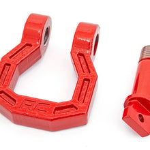 Rough Country Forged D-Ring Set (Red, Pair) - RS119