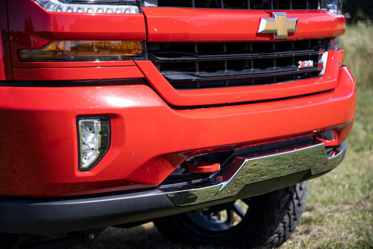 Rough Country Forged Tow Hooks (14-18 Chevy 1500; Red) - RS134