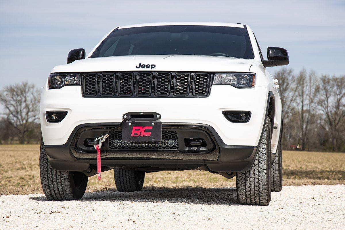 Rough Country Hawse Fairlead License Plate Mount - RS138