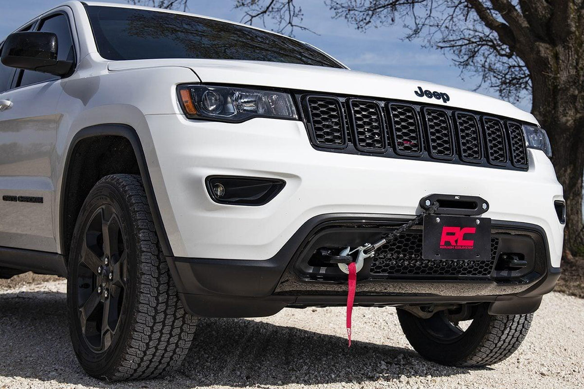 Rough Country Hawse Fairlead License Plate Mount - RS138