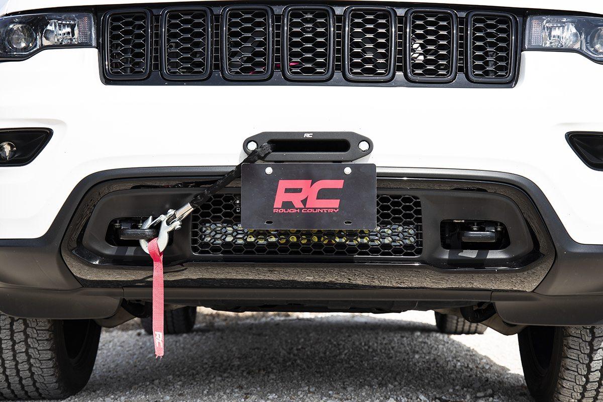 Rough Country Hawse Fairlead License Plate Mount - RS138