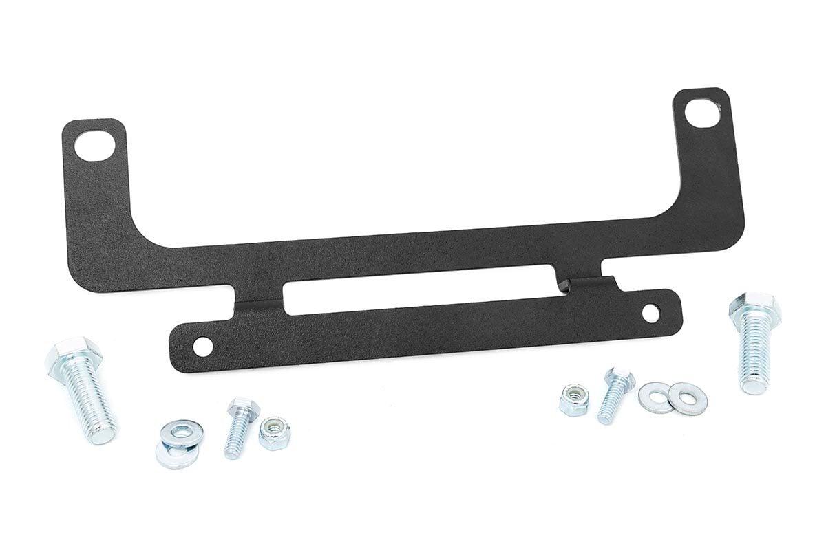 Rough Country Roller Fairlead License Plate Mount - RS139