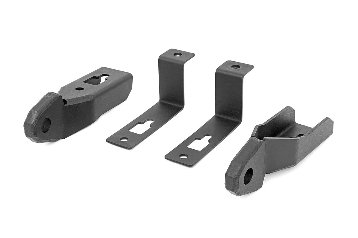 Rough Country Ford Tow Hook to Shackle Conversion Kit - Mounts Only (19-20 Ranger) - RS144